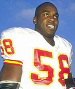 Chiefs LB Derrick Thomas